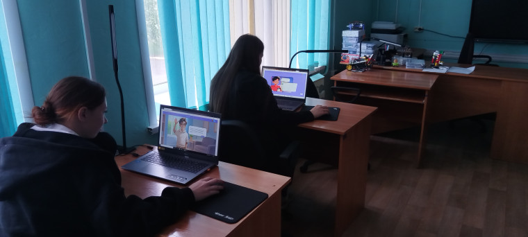 Урок цифры в МБОУ Новороссийская СОШ.